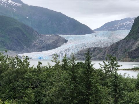 Hike This Easy Trail In Alaska And Be Rewarded With Glacier and Waterfall Views