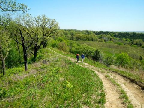 Take An Easy Loop Trail To Enter Another World At The Chute and Heritage Trail Loop In Iowa