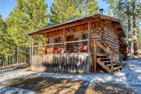 Enjoy Total R&R At This Secluded Montana Cabin