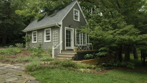 Experience Tiny House Living At This Charming Maryland Rental With Waterfront Views