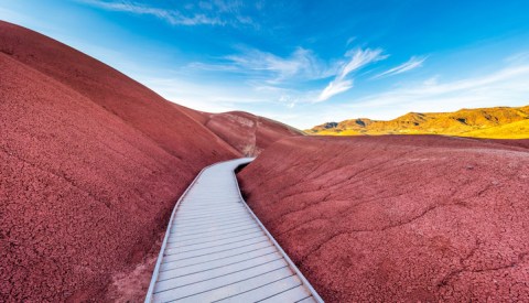 Take An Easy Out-And-Back Trail To Enter Another World At John Day Fossil Beds National Monument In Oregon