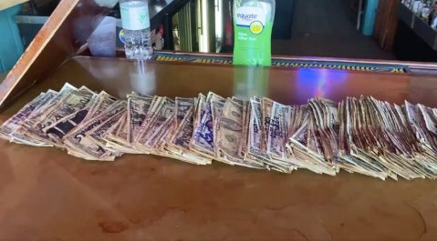 This Tybee Island Bar Owner Removed $3,714 Worth Of Wall-Stapled Bills To Give To Her Unemployed Staff