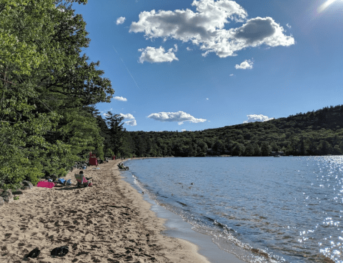 Some Of The Cleanest And Clearest Water Can Be Found At New Hampshire's Newfound Lake