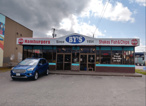 By's Is An Unassuming Burger Shack In Washington With The Tastiest Food Ever