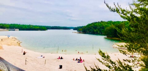 Sandy Shores And Clear Water Are Waiting For Us At Laurel River Lake In Kentucky