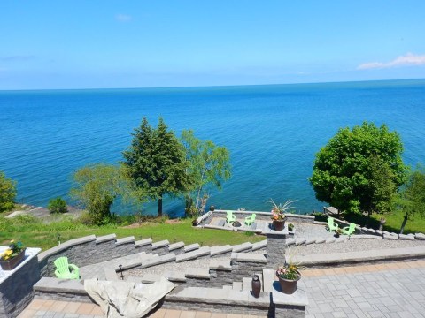 Experience Never-Ending Views Of Lake Ontario From The True North Lakeside Retreat In New York