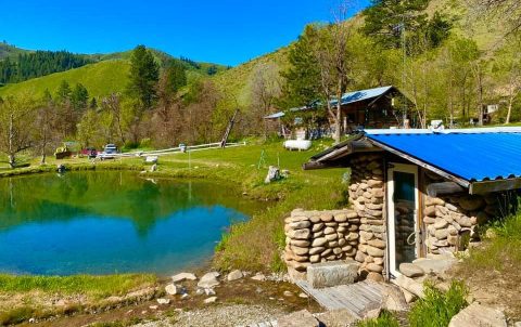 A Rustic Getaway Awaits At Twin Springs Resort, A 122-Year-Old Resort In The Central Idaho Mountains