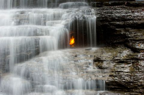 Eternal Flame Falls Trail Near Buffalo Leads To An Incredible Waterfall With Unparalleled Views