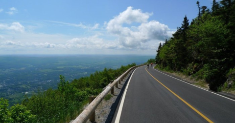 Take A Springtime Drive Through The Vibrant And Blooming Mountains Of Massachusetts