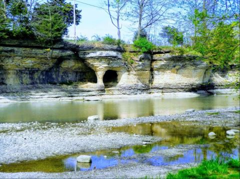 Few Hoosiers Have Explored Seven Pillars Nature Preserve, A Hidden Natural Wonder Along The Mississinewa River