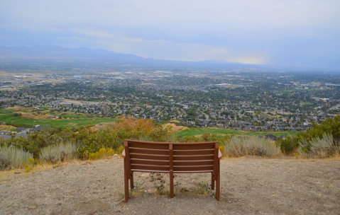 Sit Back, Relax, And Enjoy The Views At The Top Of Potato Hill Trail In Utah
