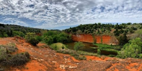 The Red Rock Canyon Rim Trail Will Show You A Completely New Side Of Oklahoma