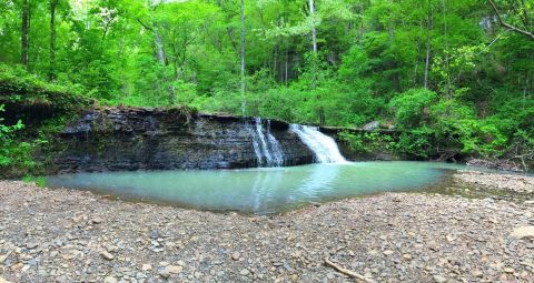 A Trail Full Of Creek Cascade Views By Bliss Spring Hollow Will Lead You To A Waterfall Paradise In Arkansas