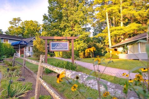 The Only Thing Better Than The Food Are The Nature Views At Season's At Highland Lake In North Carolina