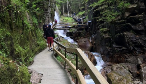 This 800-Foot-Long Crack In The Ground In New Hampshire Was Created Millions Of Years Ago, And You Can Hike It