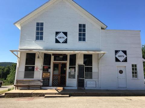 Discover The Art Of The Ozarks At Kingston Square Arts, A Historic General Store In Arkansas