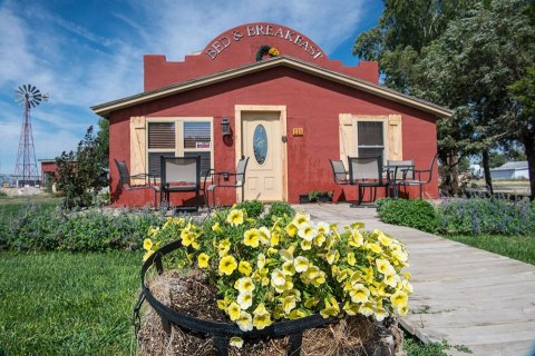 A Day Of Kansas Fun Starts At The Trail City Bed & Breakfast And Continues With Lunch At The Western Trail Cafe