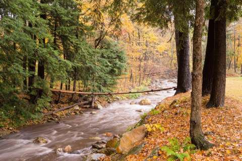 Stay In A Charming Massachusetts Cottage With Its Own Private Babbling Brook