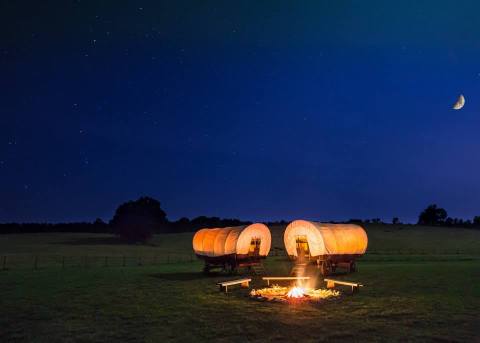 There's A Covered Wagon Campground In Georgia And It's A Unique Overnight Adventure