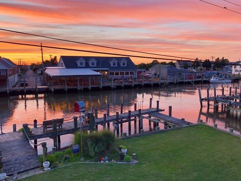 JP's Wharf In Delaware Is Famous For Their Fresh Strawberry Pie