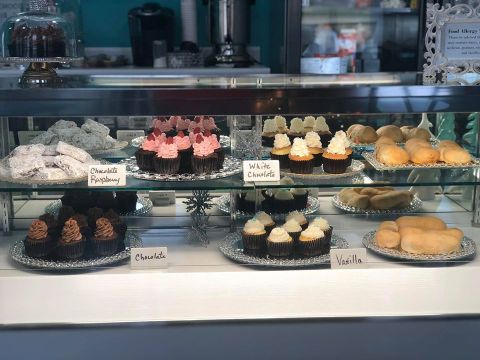 This Audrey Hepburn-Themed Bakery Tucked Away In West Virginia Makes The Biggest Cupcakes Around