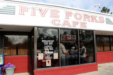 Load Up Your Plate With Your Favorite Breakfast Foods At Five Forks Cafe In Williamsburg, Virginia