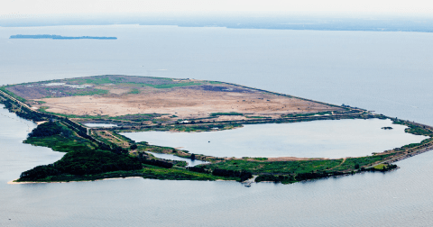 A Hidden Beach In Maryland, Hart-Miller Island Will Take You A Million Miles Away From It All