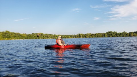 7 Scenic Kansas Lakes To Explore With A Day Out In A Kayak