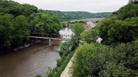 Hike Rugged Trails And Explore A Old Mill At Iowa's Motor Mill Historic Site