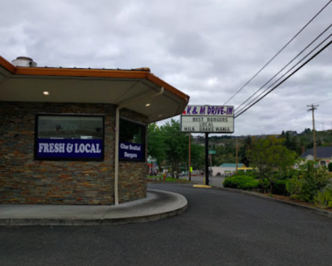 K&M Drive-In Is The Best Old-Fashioned Burger Joint In Washington You've Never Heard Of