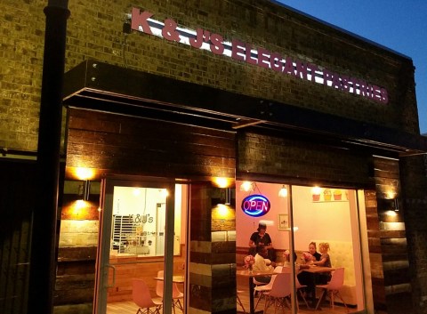 Cool Down With One Of The Biggest Milkshakes You've Ever Had At K & J's Elegant Pastries & Creamery In Alabama