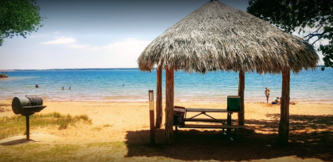 For A Beautiful Day At The Beach, Visit Foss Lake In Oklahoma