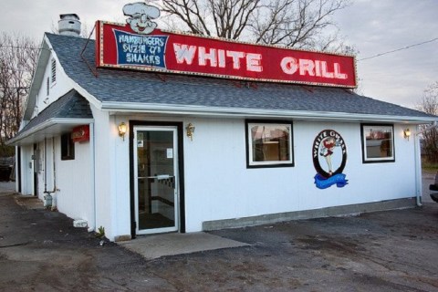 Order Some Of The Best Burgers In Missouri At White Grill, A Ramshackle Hamburger Stand