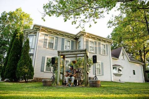 Stay In A Historic Home From the 1800s At The Peppermill Bed And Breakfast In Iowa