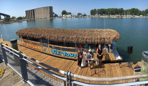 Big Kahuna Tiki Tours Has The Largest Tiki Boat Buffalo Has Ever Seen