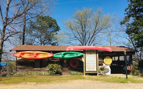 Book A Cabin, Rent A Kayak, And Float The River At The All-Inclusive Caddo River Camping & Canoe Rental