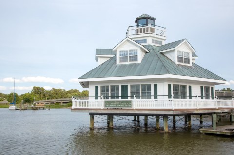 Awake To 360-Degree Scenic Views At This Unique Lighthouse Replica In Virginia