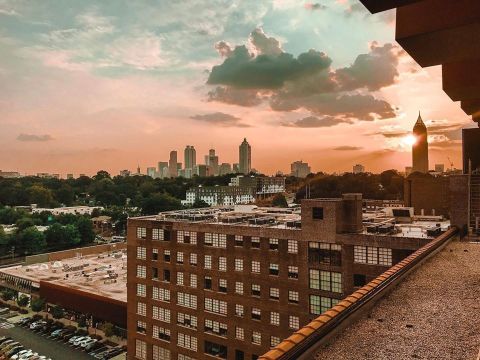 Ponce City Market In Georgia Is Showing Classic Movies Under The Stars This Summer