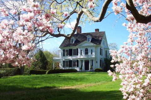 The Bellamy-Ferriday House & Garden In Connecticut Has The Most Incredible Outdoor Topiary