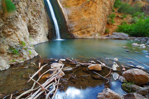 Jump Creek Falls Is A Short And Sweet Trail That Leads To A Dazzling Waterfall Swimming Hole In Idaho