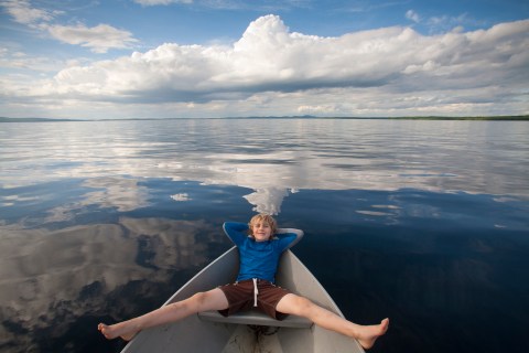 The Crystal Clear Waters At Sebago Lake In Maine Are Perfect To Explore On A Summer Day