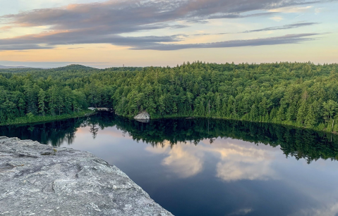 The Easy Lakeside Trail In New Hampshire, Stonehouse Pond Trail, That Will Lead You Through Absolute Perfection