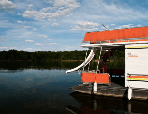 Embark On A Unique And Air-Conditioned Overnight Adventure At Lake Shelbyville In Illinois