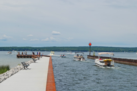 Indian River Is A Quiet Little Waterfront Community In Michigan That's Perfect For A Secluded Getaway