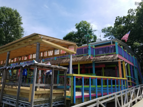 You Can Park Your Boat And Walk Right Up To Buzzard Rock, An Incredible Waterside Restaurant In Kentucky