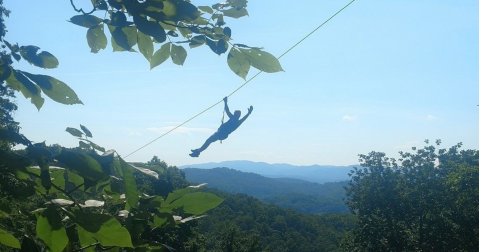 Soar Above The Trees On The Longest, Fastest, And Tallest Zip Line In Virginia At Hungry Mother Adventure Park