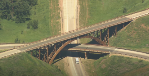 The Unique Bridge In Keystone Is The Only One Of Its Kind In South Dakota