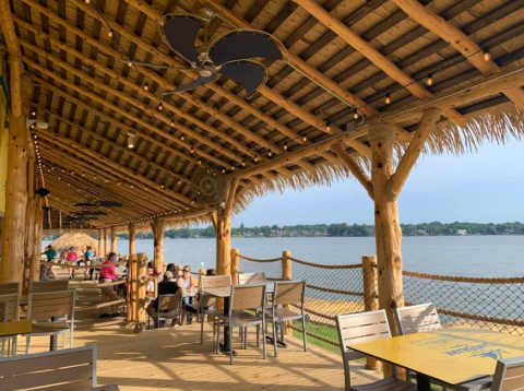 LandShark Bar & Grill Is A Waterfront Restaurant In Texas With Gorgeous Lake Views