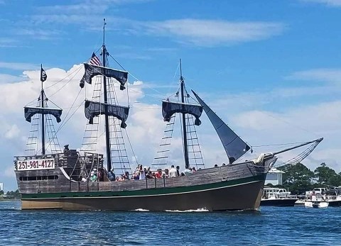 Alabamians Can Sail The Waters Of The Gulf Coast On A Pirate Ship This Summer