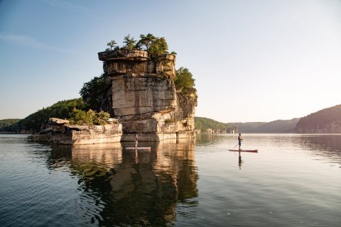 The Crystal Clear Waters At Summersville Lake In West Virginia Are Perfect To Explore On A Summer Day